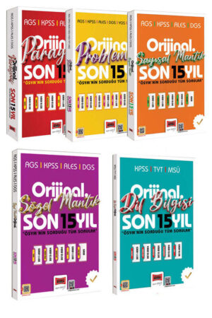 2026, KPSS Kitap, ALES Kitap, Çıkmış Soru Kitabı, Yargı Yayınları 9999B1632