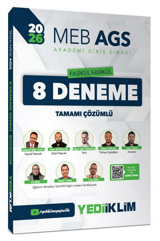 2026, Deneme Kitabı, Yediiklim Yayınları 9786255781307