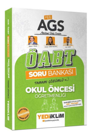 2026, ÖABT Kitabı, Soru Kitabı, Yediiklim Yayınları 9786255781277