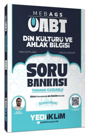 2026, ÖABT Kitabı, Soru Kitabı, Yediiklim Yayınları 9786255836915