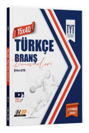 TYT Kitap, Türkçe, Deneme Kitabı, Hız ve Renk Yayınları 9786257532983