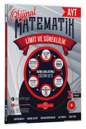 Matematik Kitabı, AYT Kitap, Orijinal Yayınları 9786256531635