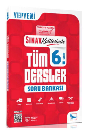 Tüm Dersler, Soru Kitabı, Sınav Yayınları 9786256193567