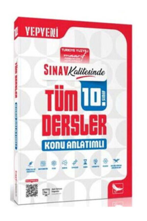 Tüm Dersler, Konu Kitabı, Sınav Yayınları 9786256193581