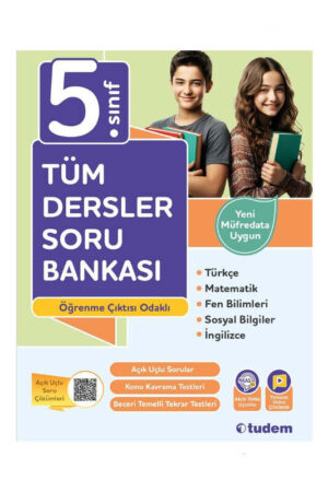 Tüm Dersler, Soru Kitabı, Tudem Yayınları 9786052859810