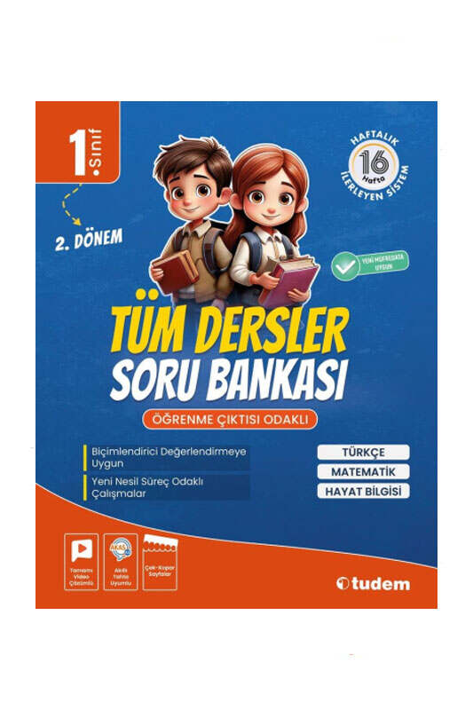 Tüm Dersler, Soru Kitabı, Tudem Yayınları 9786253800178