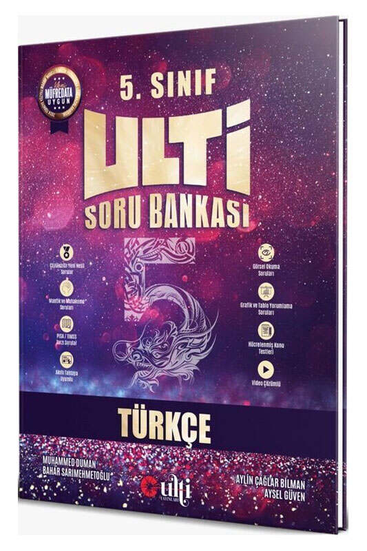 Türkçe, Soru Kitabı, Ulti Yayınları 9786259790602