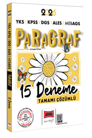 2026, KPSS Kitap, ALES Kitap, YKS Kitap, Deneme Kitabı, Yargı Yayınları 9786253708474