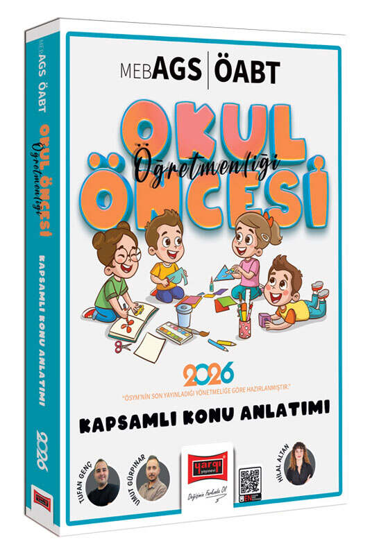 2026, ÖABT Kitabı, Konu Kitabı, Yargı Yayınları 9786253708412