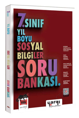Sosyal Bilgiler Kitabı, Soru Kitabı, Yargı Yayınları 9786253707842