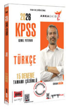 2026, KPSS Kitap, Türkçe, Deneme Kitabı, Yargı Yayınları 9786253708153