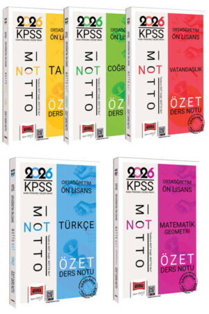 2026, Tüm Dersler, KPSS Kitap, Yargı Yayınları 9999B1638