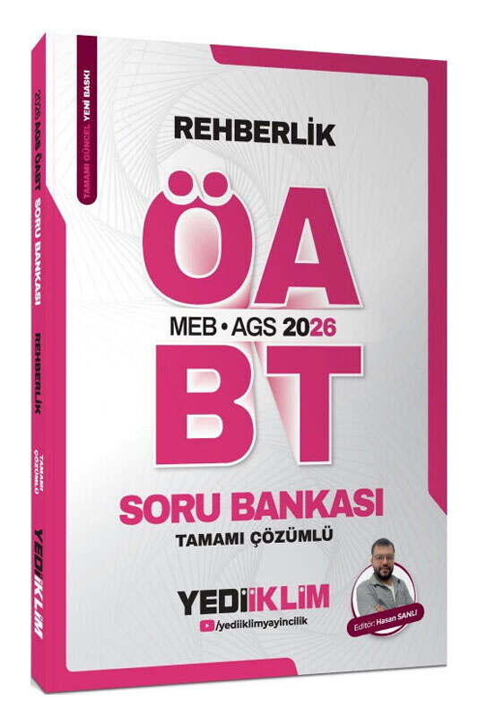 2026, ÖABT Kitabı, Soru Kitabı, Yediiklim Yayınları 9786255781673