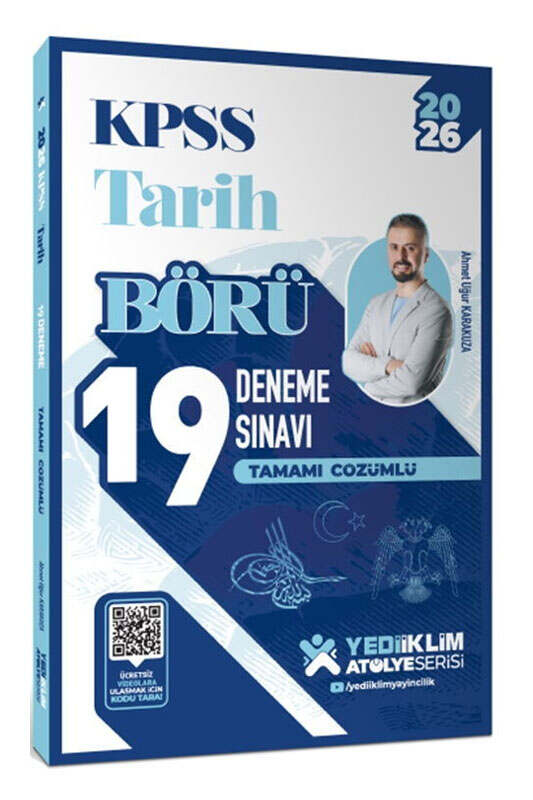 2026, KPSS Kitap, Tarih, Deneme Kitabı, Yediiklim Yayınları 9786255781789
