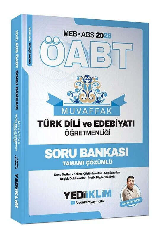 2026, ÖABT Kitabı, Soru Kitabı, Yediiklim Yayınları 9786255781055