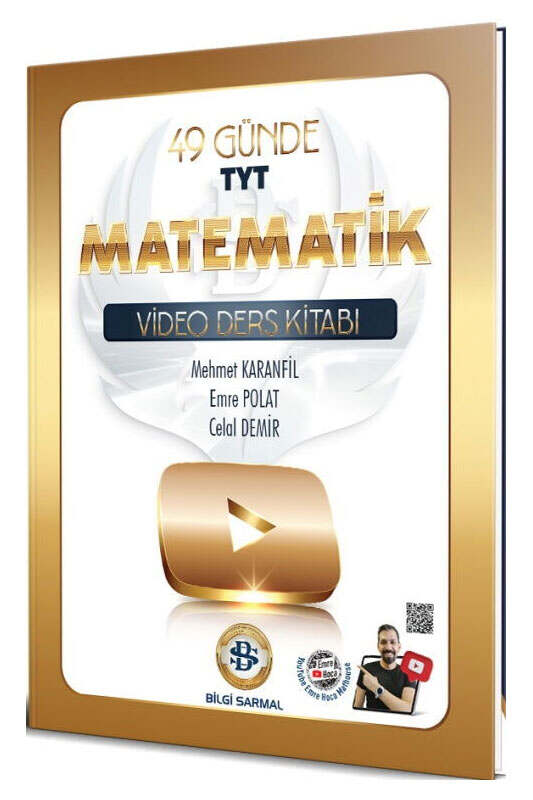 Matematik Kitabı, TYT Kitap, Bilgi Sarmal Yayınları 9786256712416