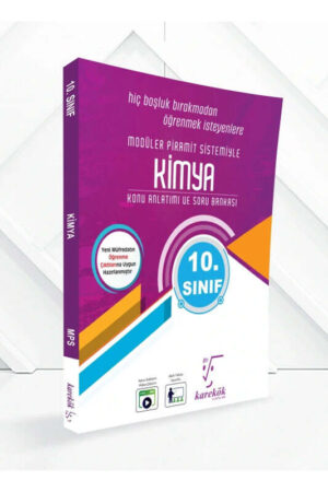 Kimya, Soru Kitabı, Konu Kitabı, Karekök Yayınları 9786256180642