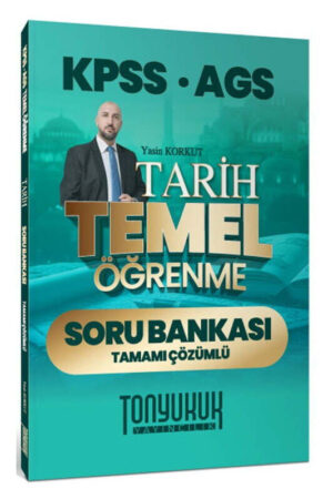 KPSS Kitap, Tarih, Soru Kitabı, Tonyukuk Yayıncılık 9786255781734