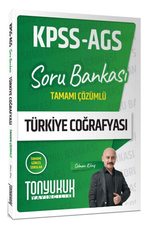 KPSS Kitap, Coğafya, Soru Kitabı, Tonyukuk Yayıncılık 9786255781659