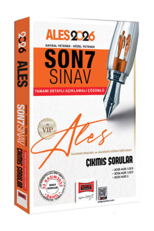 2025, 2026, ALES Kitap, Çıkmış Soru Kitabı, Yargı Yayınları 9786253709044