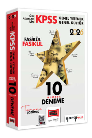 2026, Tüm Dersler, KPSS Kitap, Deneme Kitabı, Yargı Yayınları 9786253708788