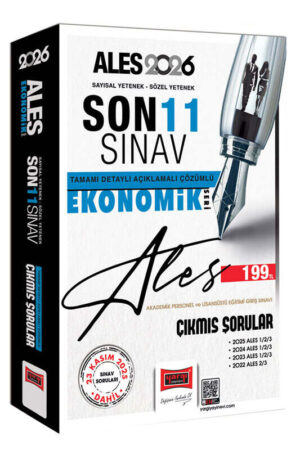 2026, ALES Kitap, Çıkmış Soru Kitabı, Yargı Yayınları 9786253709068