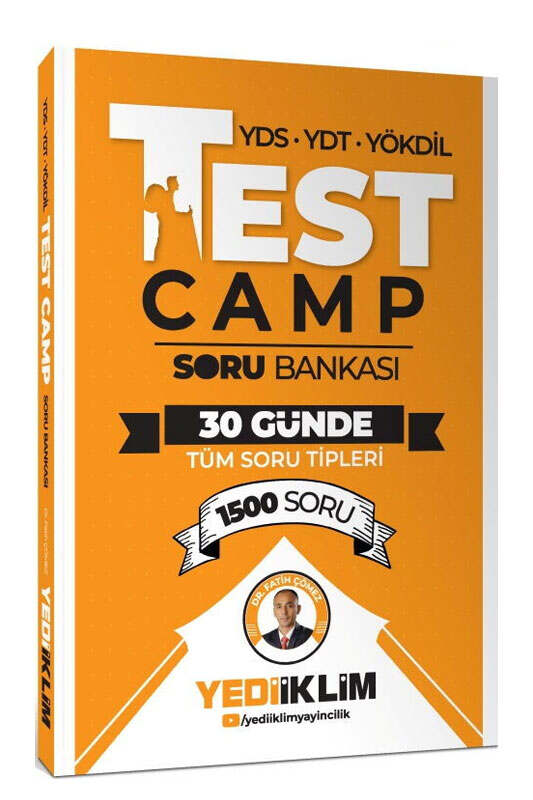 YDS Kitap, YÖKDİL Kitap, Soru Kitabı, Yediiklim Yayınları 9786258537017