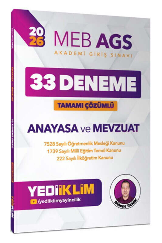 2026, Deneme Kitabı, Yediiklim Yayınları 9786255781840