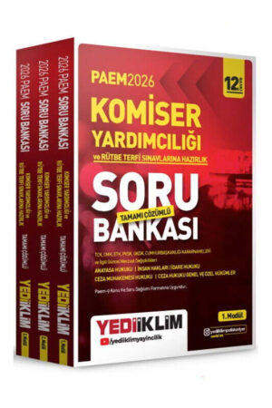 2026, Soru Kitabı, Yediiklim Yayınları 9786255781963