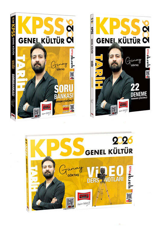 2026, KPSS Kitap, Tarih, Yargı Yayınları 9999B1643