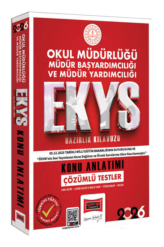 2026, Konu Kitabı, Yargı Yayınları 9786253709839