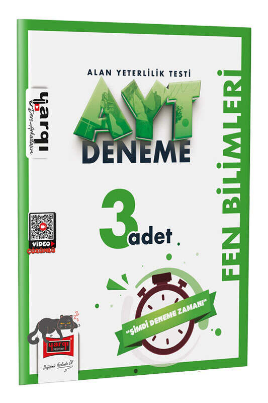AYT Kitap, Deneme Kitabı, Yargı Yayınları 9786253709396