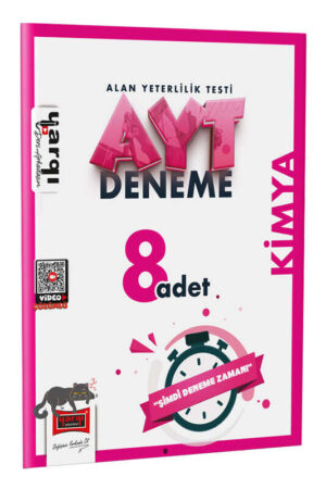 AYT Kitap, Kimya, Deneme Kitabı, Yargı Yayınları 9786253709372