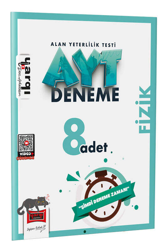 AYT Kitap, Fizik, Deneme Kitabı, Yargı Yayınları 9786253709365