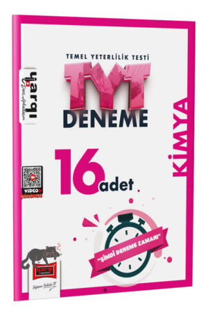 TYT Kitap, Kimya, Deneme Kitabı, Yargı Yayınları 9786253709310