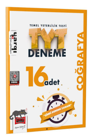 TYT Kitap, Coğafya, Deneme Kitabı, Yargı Yayınları 9786253709280