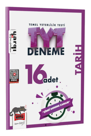 TYT Kitap, Tarih, Deneme Kitabı, Yargı Yayınları 9786253709273