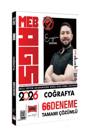 2026, Coğafya, Deneme Kitabı, Yargı Yayınları 9786258576184