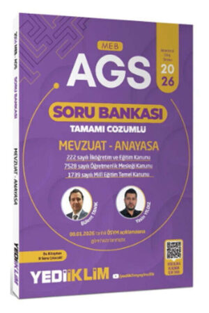 2026, Soru Kitabı, Yediiklim Yayınları 9786258537185