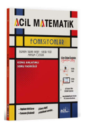 Matematik Kitabı, TYT Kitap, Acil Yayınları 9786257134774