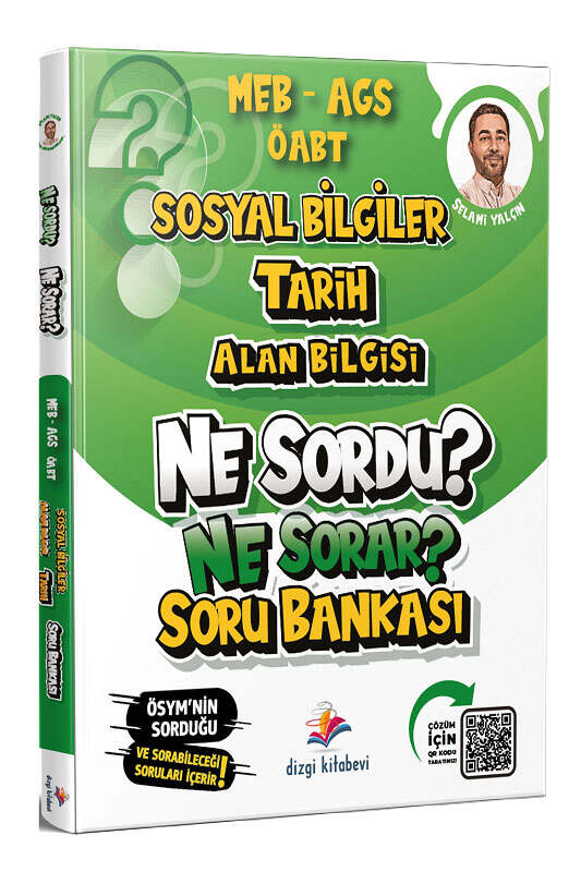 ÖABT Kitabı, Sosyal Bilgiler Kitabı, Tarih, Soru Kitabı, Dizgi Kitap Yayınları 9786258730333