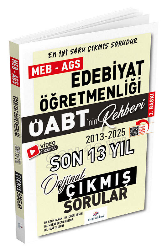 2026, ÖABT Kitabı, Çıkmış Soru Kitabı, Dizgi Kitap Yayınları 9786255843678