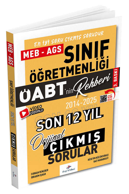 2026, ÖABT Kitabı, Çıkmış Soru Kitabı, Dizgi Kitap Yayınları 9786255843715