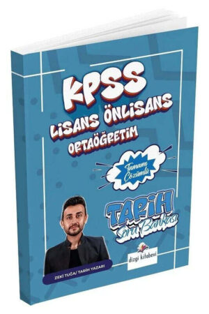 Lise, KPSS Kitap, Tarih, Soru Kitabı, Dizgi Kitap Yayınları 9786255843883