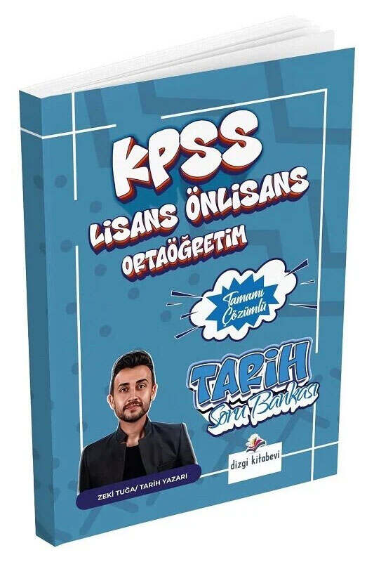 Lise, KPSS Kitap, Tarih, Soru Kitabı, Dizgi Kitap Yayınları 9786255843883