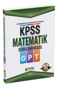 Matematik Kitabı, KPSS Kitap, Soru Kitabı, Matronik Yayınları 9786259617657