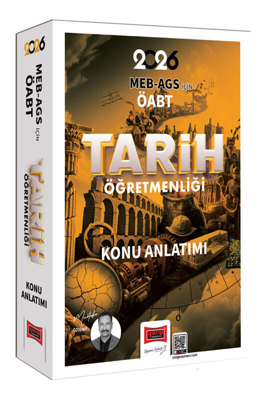 2026, ÖABT Kitabı, Tarih, Konu Kitabı, Yargı Yayınları 9786258576115