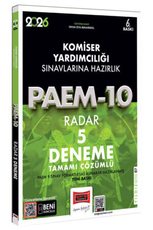 2026, Deneme Kitabı, Yargı Yayınları 9786253703660