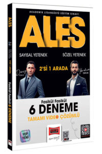 2026, ALES Kitap, Deneme Kitabı, Yargı Yayınları 9786258576061
