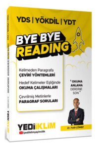 YDS Kitap, YÖKDİL Kitap, Yediiklim Yayınları 9786258537314